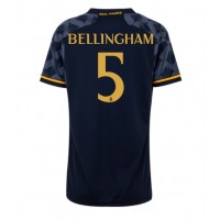 Camisa de time de futebol Real Madrid Jude Bellingham #5 Replicas 2º Equipamento Feminina 2023-24 Manga Curta